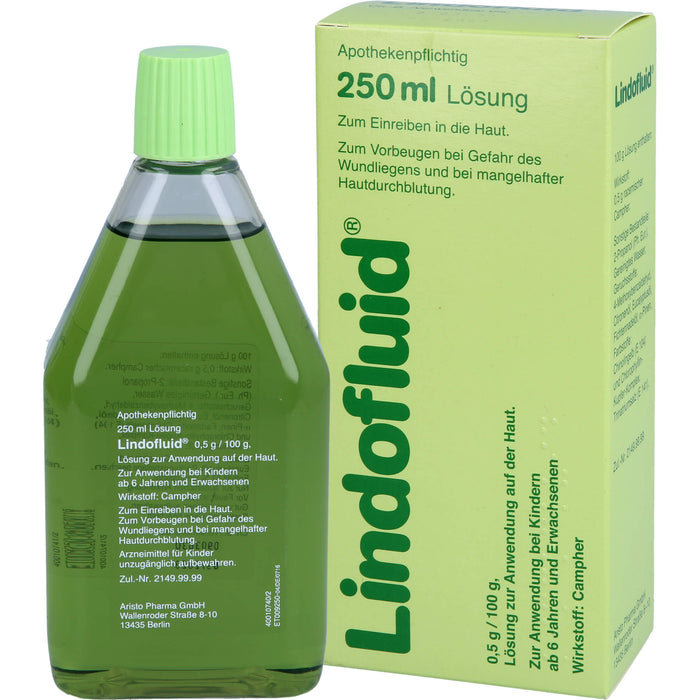 Lindofluid® Lösung bei Gefahr des Wundliegens sowie mangelhafter Hautdurchblutung, 250 ml Solution