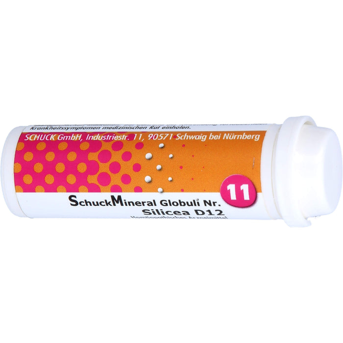 Schuckmineral Globuli 11 Silicea D12, 7.5 g GLO