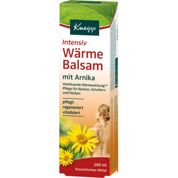 Kneipp Intensiv Wärme Balsam mit Arnika, 100 ml Cream