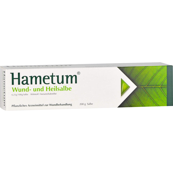 Hametum Wund- und Heilsalbe zur Wundbehandlung, 200 g Onguent