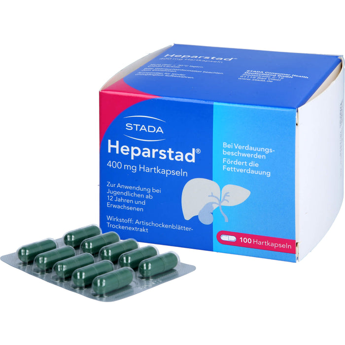 Heparstad 400 mg Hartkapseln, 100 pc Capsules