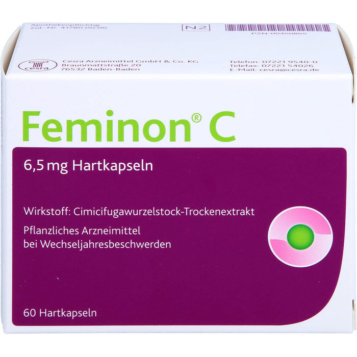 Feminon C 6,5 mg Hartkapsel, 60 St. Kapseln