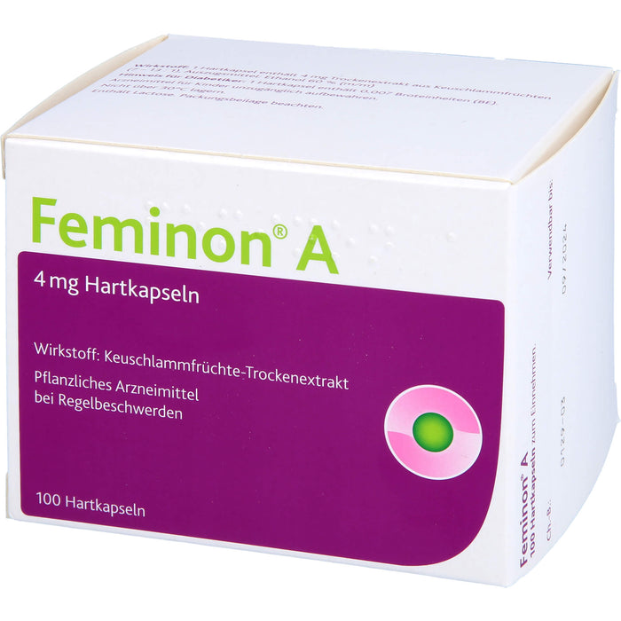 Feminon A, 4 mg Hartkapseln, 100 St HKP