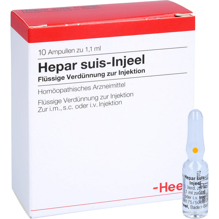 Hepar suis-Injeel flüssige Verdünnung, 10 pcs. Ampoules