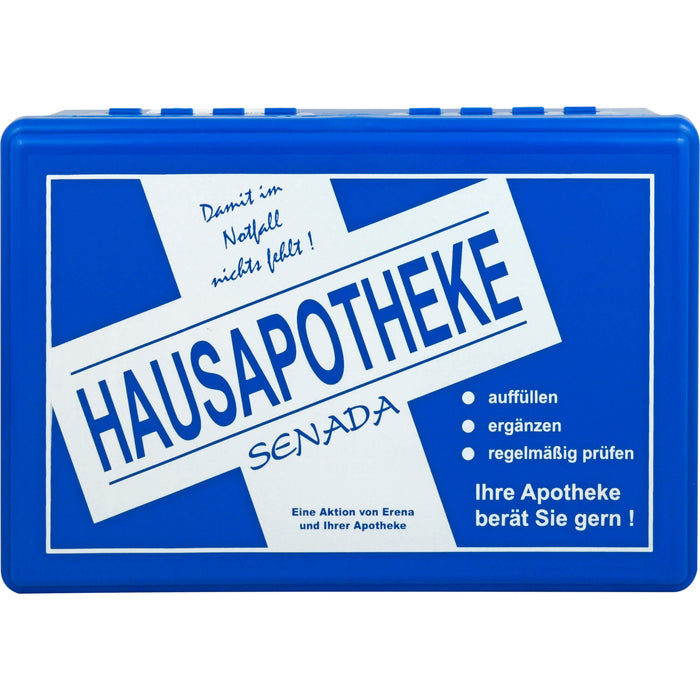 Senada Hausapotheke leer blau, 1 St