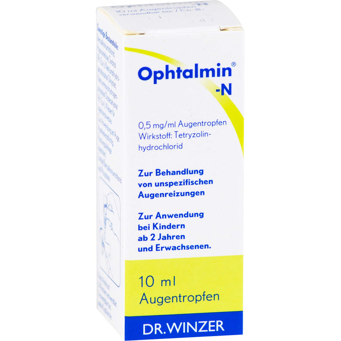 Ophtalmin-N Augentropfen bei Augenreizungen, 10 ml Lösung