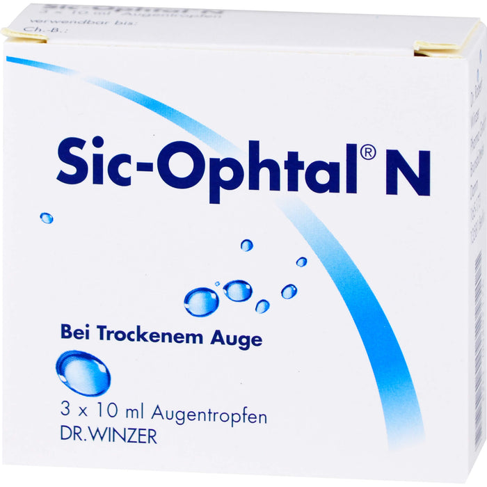 Sic-Ophtal N Augentropfen bei trockenen Augen, 30 ml Lösung