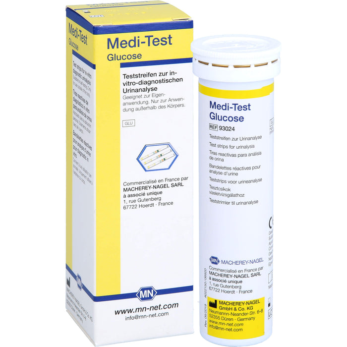 Medi-Test Glucose Urin-Teststreifen, 100 pc Bandelettes réactives