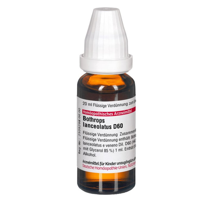 Bothrops lanceolatus D60 DHU Dilution, 20 ml Lösung