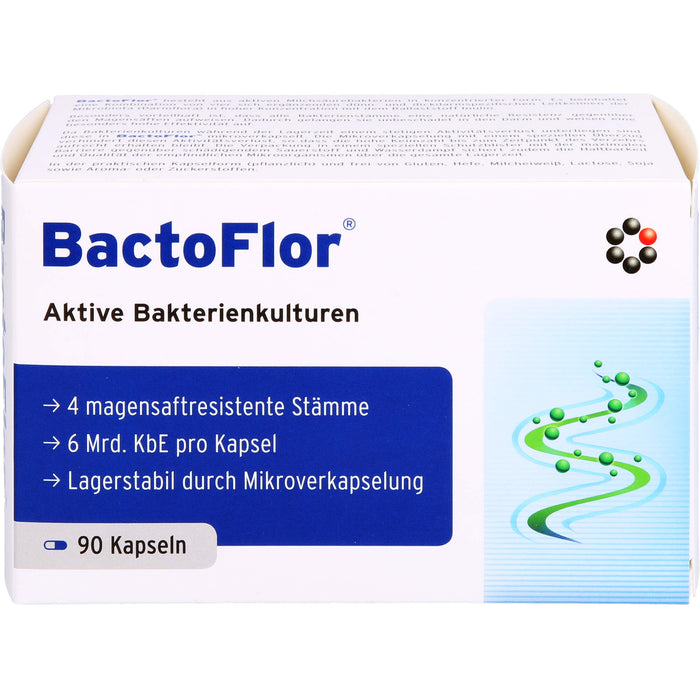 BactoFlor aktive Bakterienkulturen Kapseln, 90 St. Kapseln