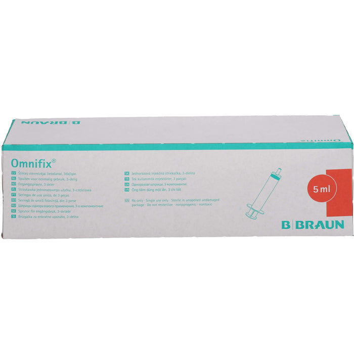 OMNIFIX Solo Luer Latexfrei, 100X5 ml SRI