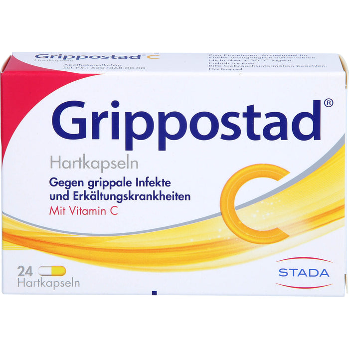 Grippostad C Hartkapseln Original STADA, 24 pcs. Capsules
