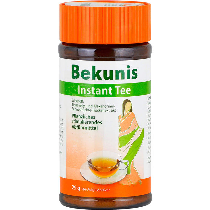 Bekunis Instant Tee Aufgusspulver bei Verstopfung, 29 g Poudre