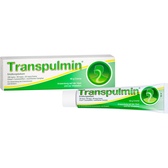 Transpulmin Erkältungsbalsam, 40 g Cream