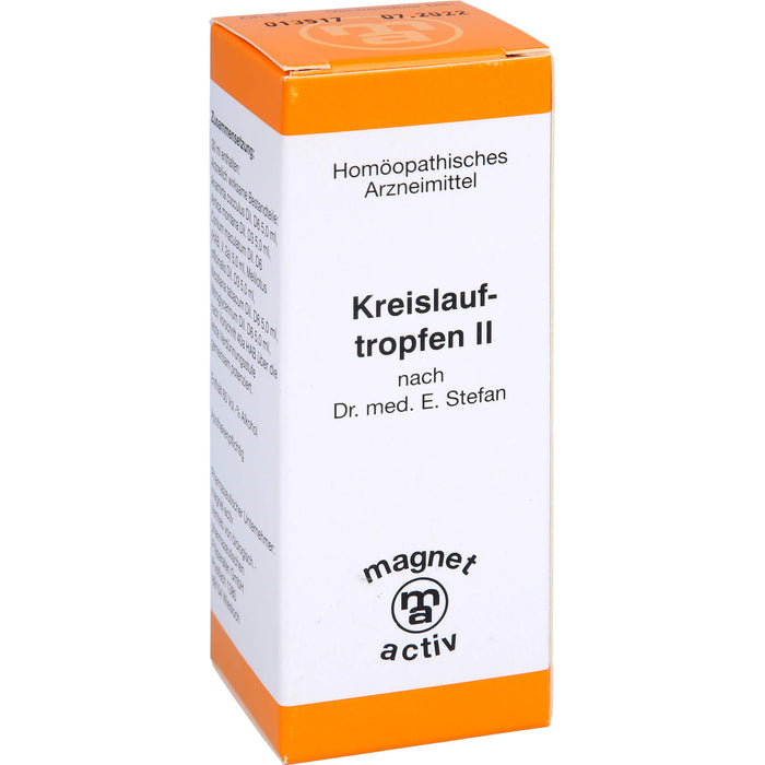 Kreislauftropfen II nach Dr. med. E. Stefan, 30 ml Lösung