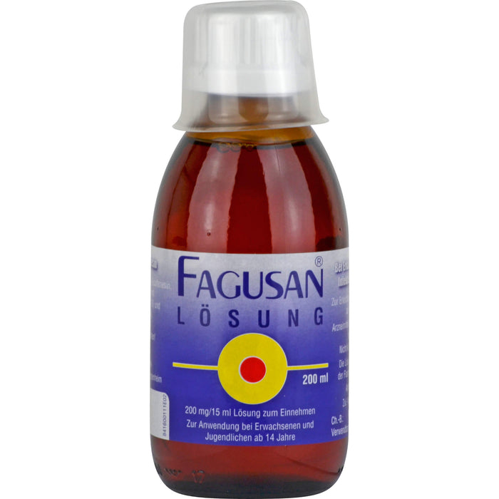 FAGUSAN Lösung bei Erkältungen, grippalen Infekten und Bronchitis, 200 ml Solution