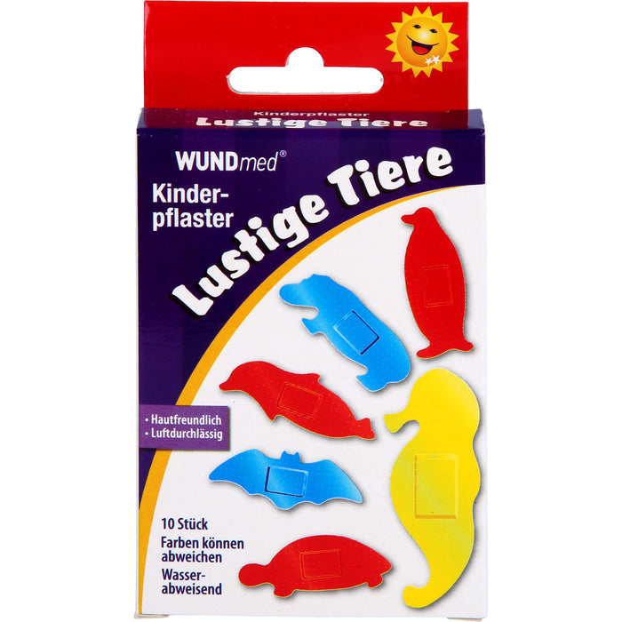 Kinderpflaster lustige Tiere, 10 St PFL