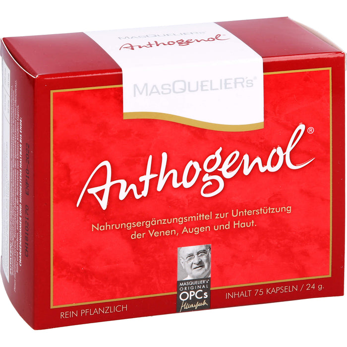 MASQUELIER's Original OPCs Anthogenol Kapseln, 75 St. Kapseln