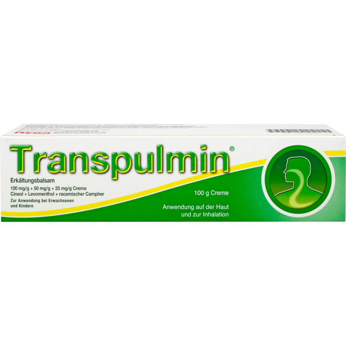 Transpulmin Erkältungsbalsam, 100 g Crème