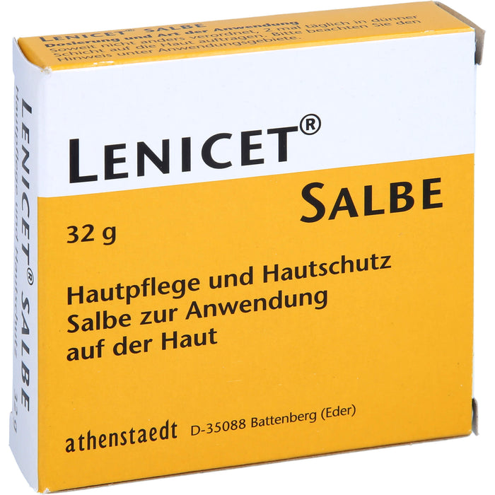 Lenicet Salbe zum Schutz der Haut, 32 g Ointment