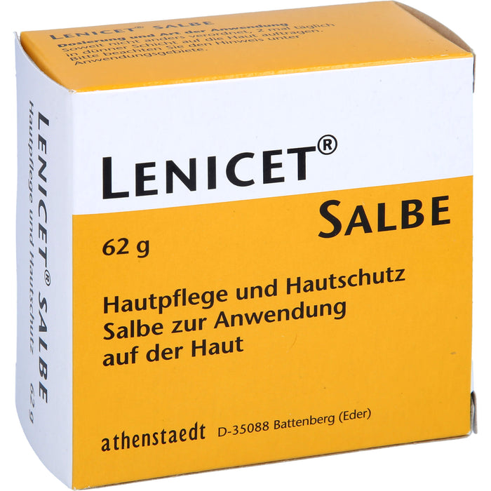 Lenicet Salbe zum Schutz der Haut, 62 g Onguent