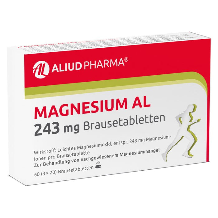 Magnesium AL 243 mg Brausetabletten, 60 pc Tablettes