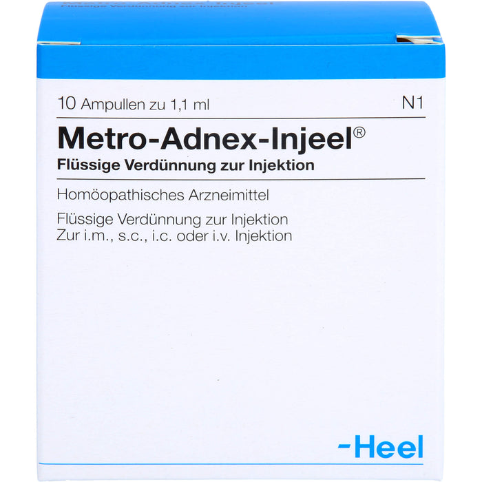 Metro-Adnex-Injeel flüssige Verdünnung, 10 pcs. Ampoules