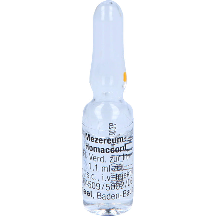 Mezereum-Homaccord flüssige Verdünnung, 10 pcs. Ampoules