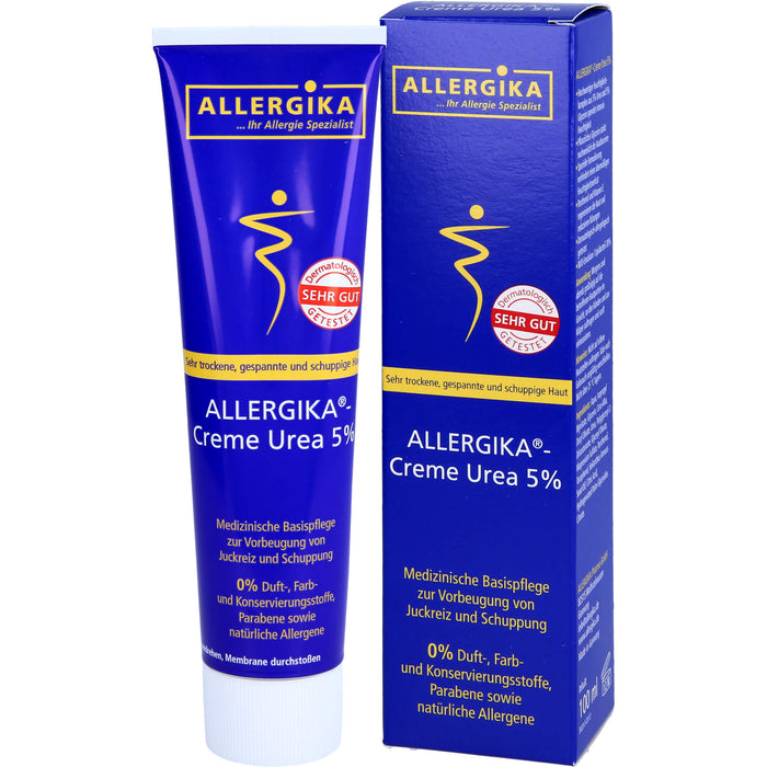 ALLERGIKA Creme Urea zur Vorbeugung von Juckreiz und Schuppung, 100 ml Cream