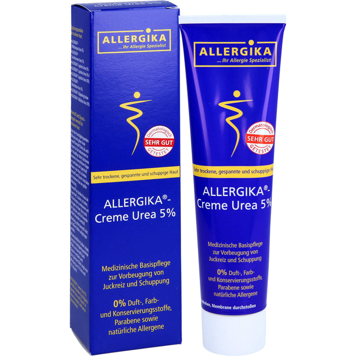 ALLERGIKA Creme Urea zur Vorbeugung von Juckreiz und Schuppung, 100 ml Crème