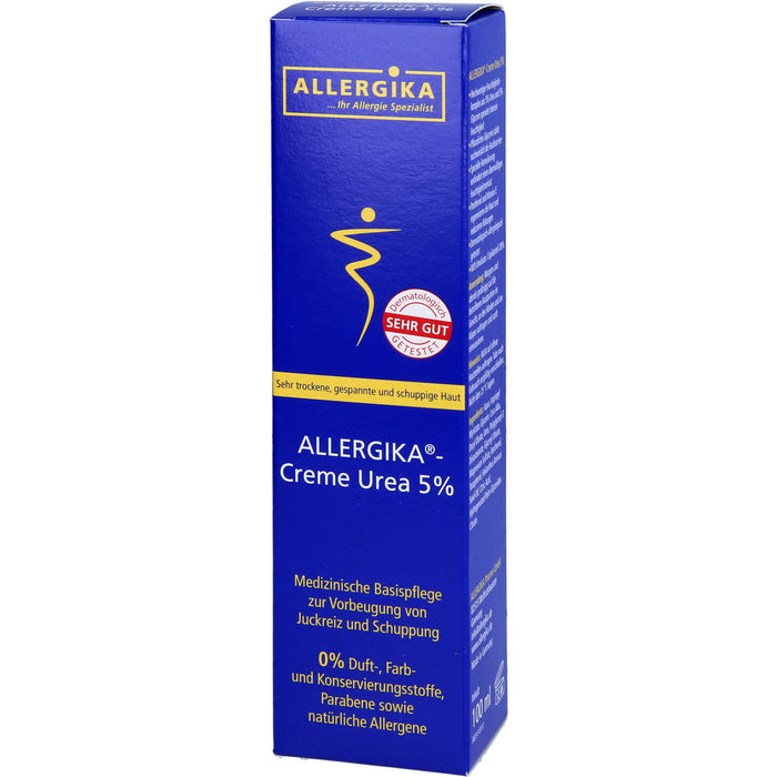 ALLERGIKA Creme Urea zur Vorbeugung von Juckreiz und Schuppung, 100 ml Crème