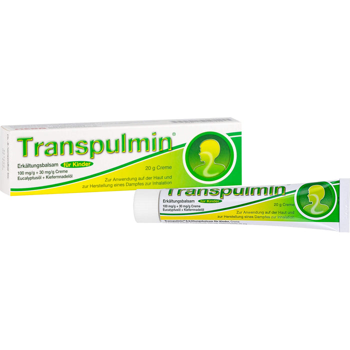 Transpulmin Erkältungsbalsam für Kinder, 20 g Cream