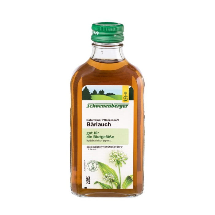 Schoenenberger Naturreiner Pflanzensaft Bärlauch, 200 ml Solution