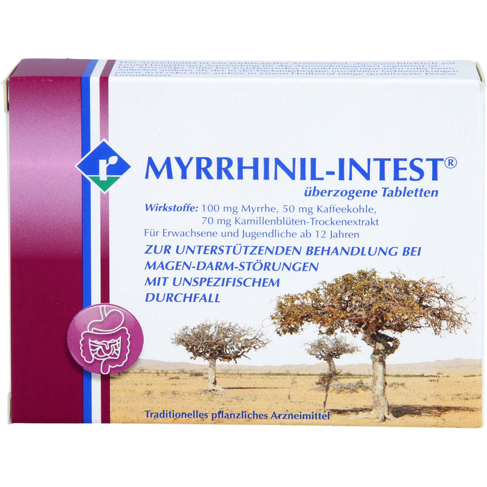 MYRRHINIL-INTEST überzogene Tabletten, 50 pc Tablettes