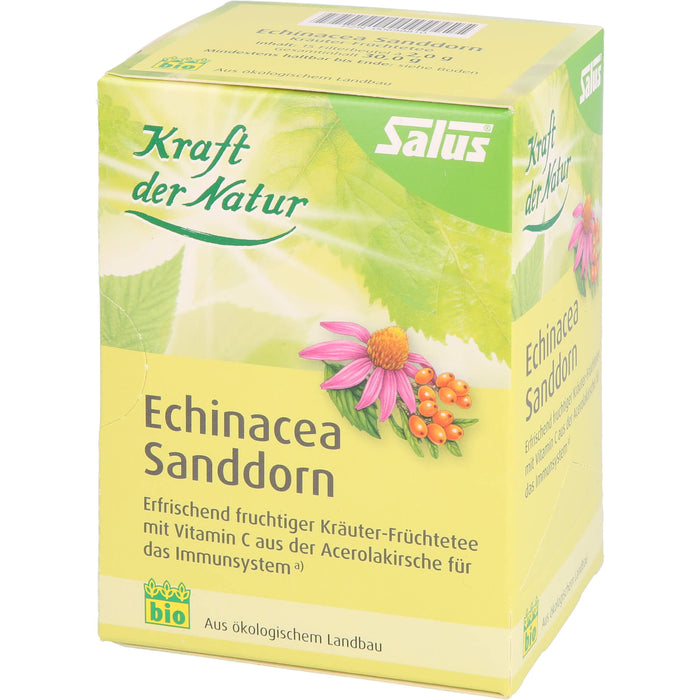 Echinacea Sanddorn Tee Kraft der Natur Salus, 15 St FBE