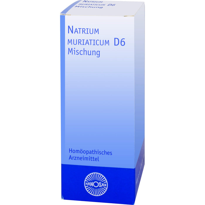 Natrium Muriatum D6 Hanosan Dil., 20 ml Lösung