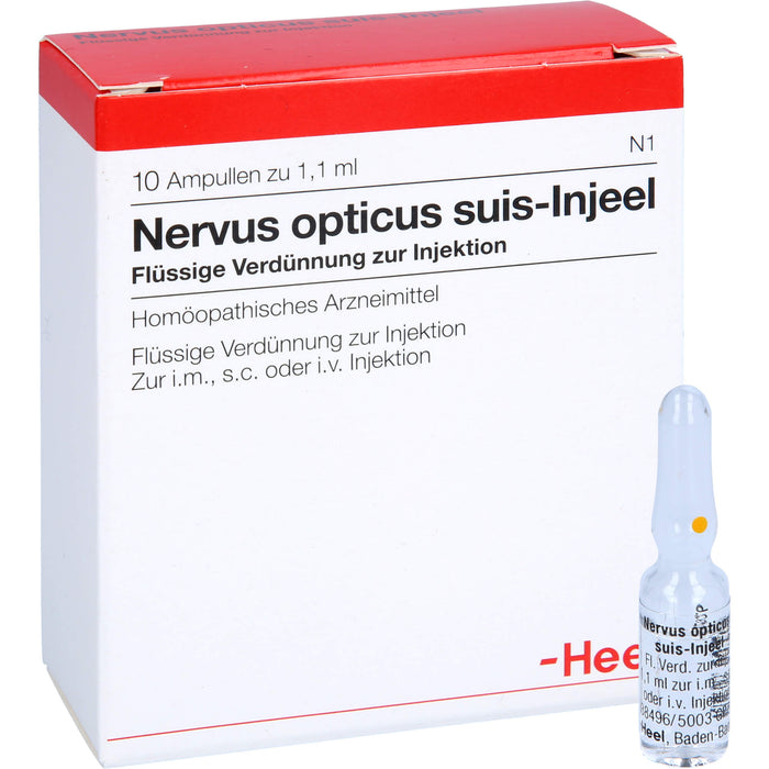 Nervus Opticus suis-Injeel Ampullen, 10 pc Ampoules