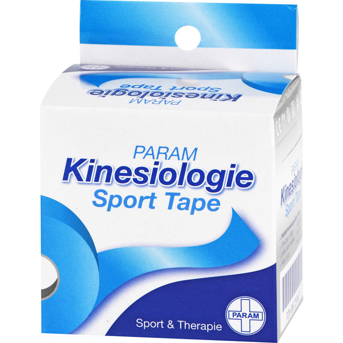 Kinesiologie Sport Tape 5cmx5m Blau, 1 St. Pflaster