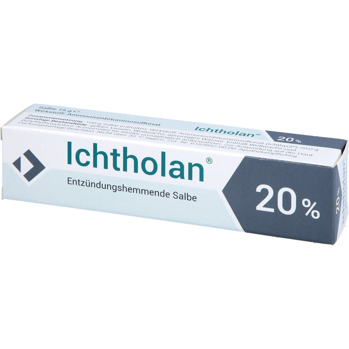 ICHTHOLAN 20 % entzündungshemmende Salbe, 15 g Onguent