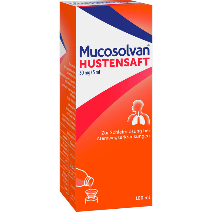 Mucosolvan Hustensaft, 100 ml Lösung