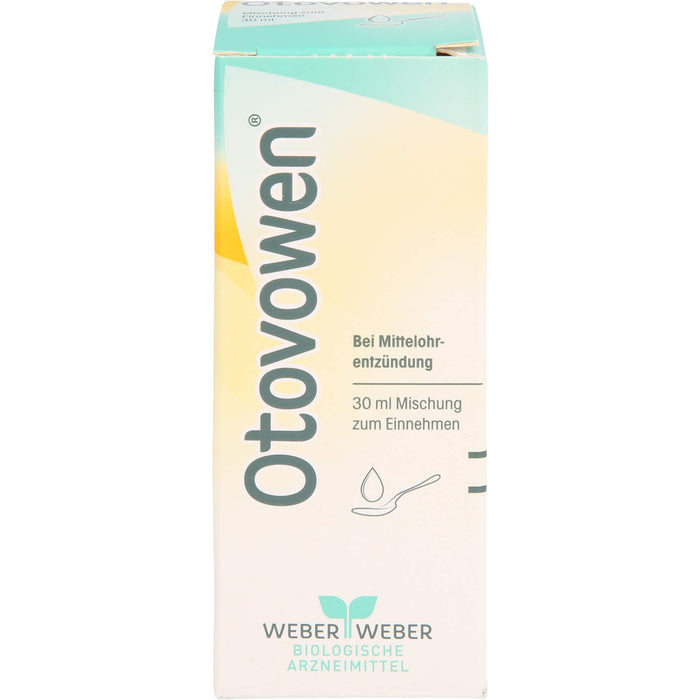 Otovowen Mischung bei Mittelohrentzündung, 30 ml Lösung