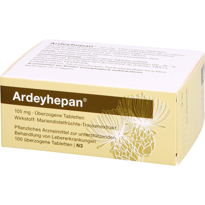 Ardeyhepan Tabletten Lebertherapeutikum, 100 pc Tablettes