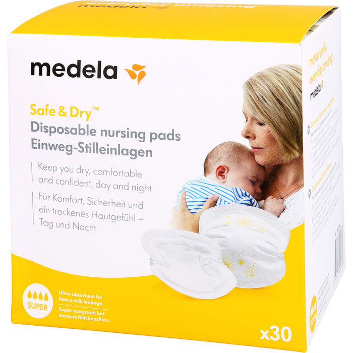 medela Safe & Dry Einweg-Stilleinlagen, 30 pcs. Insoles