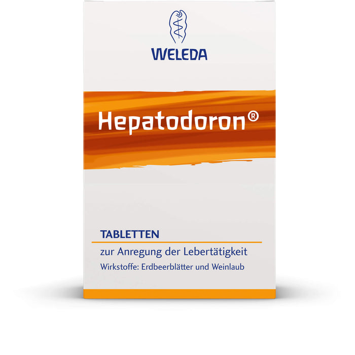 WELEDA Hepatodoron zur Anregung der Lebertätigkeit Tabletten, 200 pc Tablettes