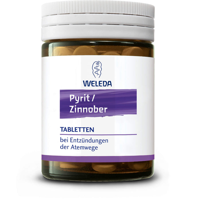 Pyrit Zinnober Weleda Tbl., 80 St. Tabletten