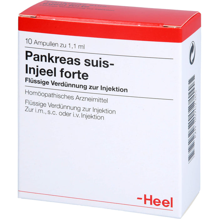 Pankreas suis-Injeel forte Ampullen, 10 pc Ampoules