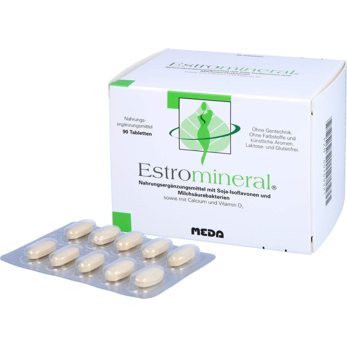 Estromineral Tabletten für Wohlgefühl und Vitalität in den Wechseljahren, 90 St. Tabletten