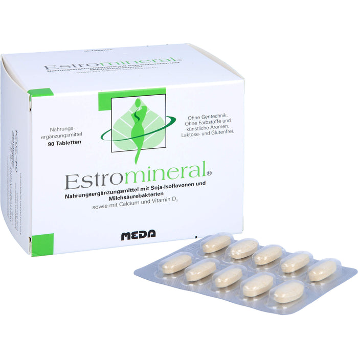 Estromineral Tabletten für Wohlgefühl und Vitalität in den Wechseljahren, 90 pc Tablettes