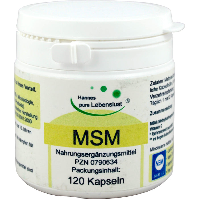 MSM + Biopep Vegi Kapseln, 120 St KAP