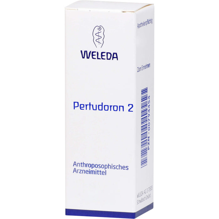 WELEDA Pertudoron 2 flüssige Verdünnung bei Erkrankungen der Atemwege, 20 ml Solution